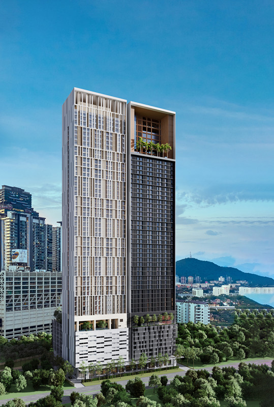 R Suites Chancery Residences 隆市高尚公寓新标志